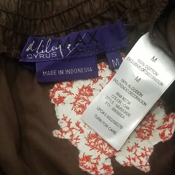 Miley Cyrus Peasant Blouse - Picture 3 of 3